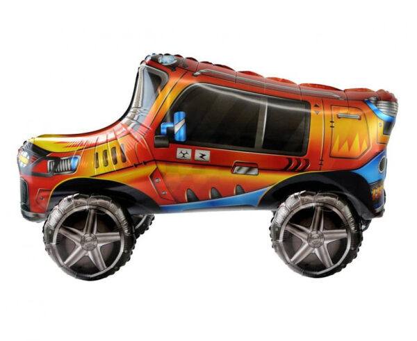 Vehicle Jeep 3D folieballong 89 cm