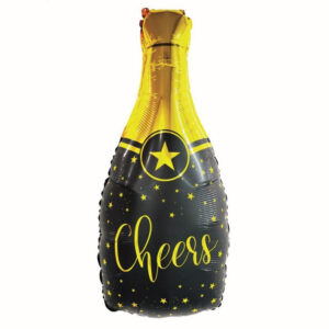 Celebrate B&C Champagne Cheers Champagneflaska Folieballong 76 cm