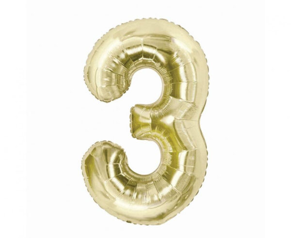 Number B&C Champagne Foliobalong 85 cm