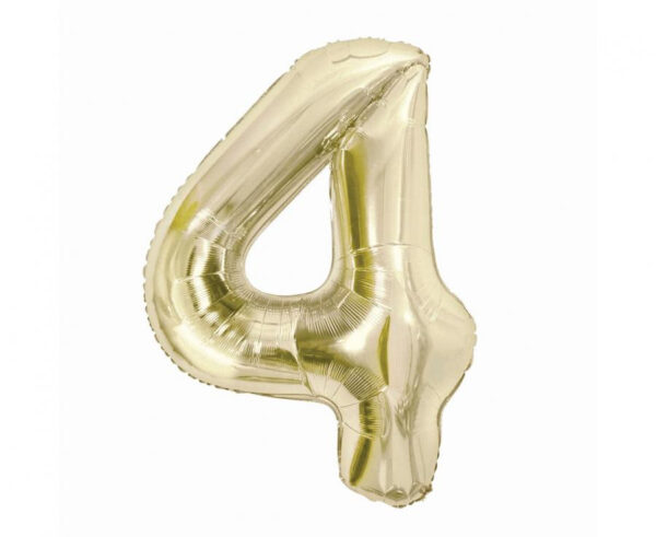 Number B&C Champagne Foliobalong 85 cm