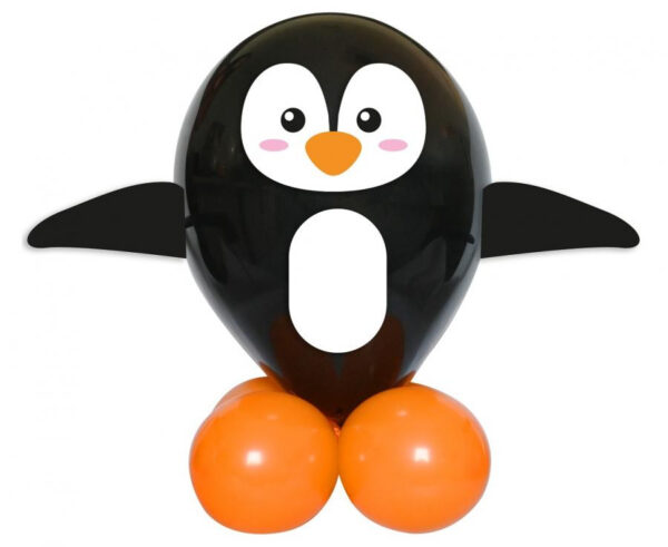 Penguin Ballongset med sött pingvinmotiv 30 cm