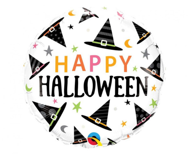 Halloween Happy Hat folieballong 46 cm
