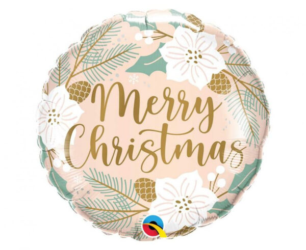Christmas Merry Christmas folieballong 46 cm