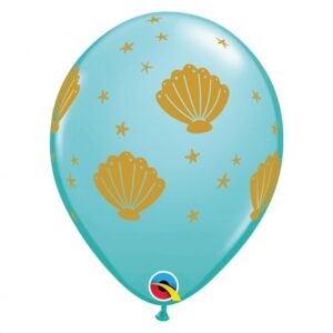 Ocean Sea Shell, ballonger 6 st 28 cm