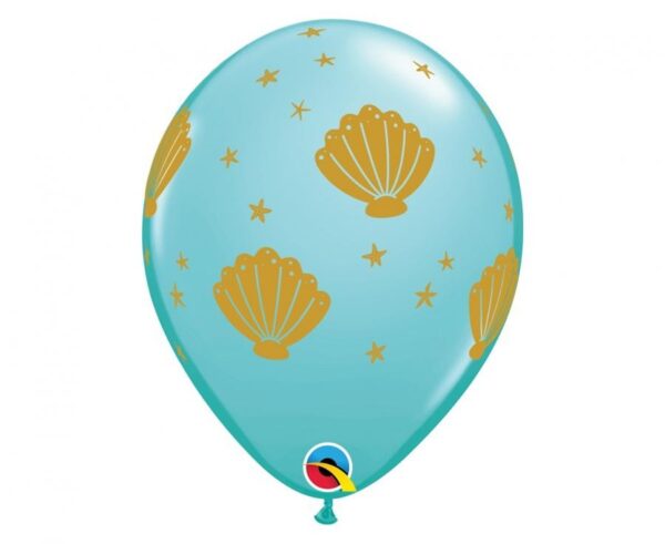 Ocean Sea Shell, Ballong 6-pack 28 cm