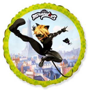 Miraculous Ladybug Cat Noir folieballong 46 cm (WP)
