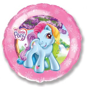 My Little Pony rund folieballong 46 cm (WP)
