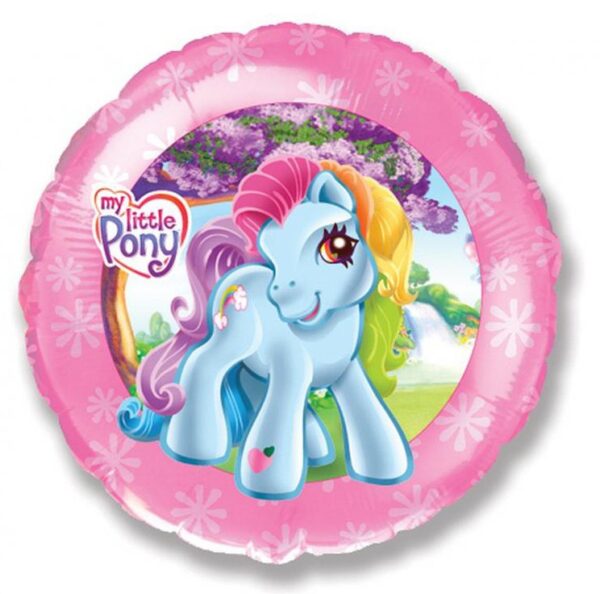 My Little Pony rund folieballong 46 cm