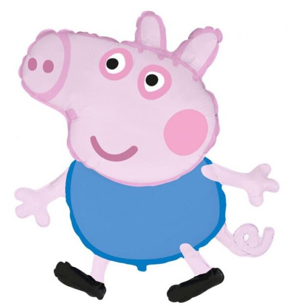 Peppa Pig blå folieballong 61 cm