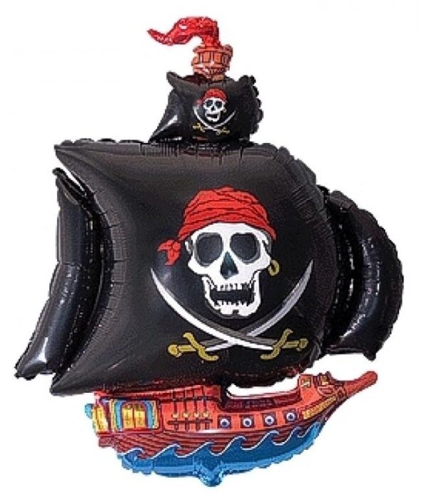 Pirate Ship folieballong 36 cm
