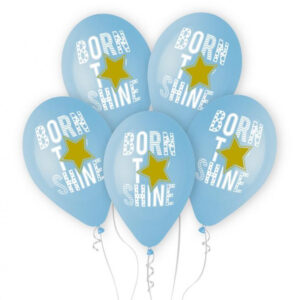 Baby Born to Shine blå ballong, 5 st 13 tum (33 cm)