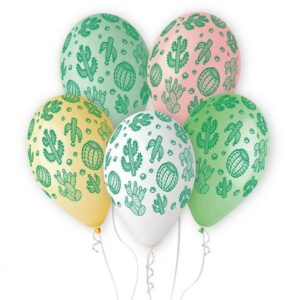 Cactus Spiny ballong, 5 st 33 cm