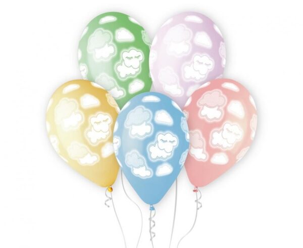 Baby Clouds, ballonger 5 st 33 cm