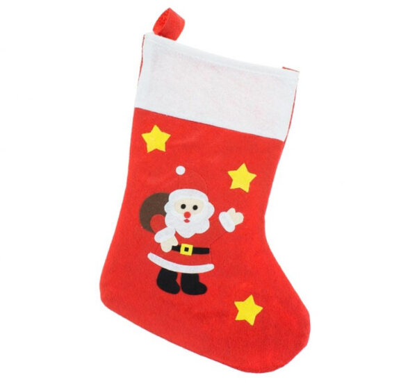 Christmas St. Nicholas julstrumpa, stövel 40 cm