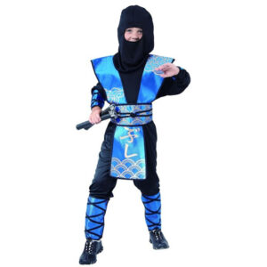 Ninja Blue Ninja-dräkt 110/120 cm