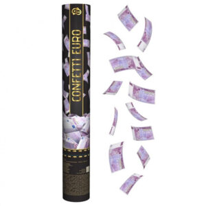 Party Euro konfettikanon 40 cm