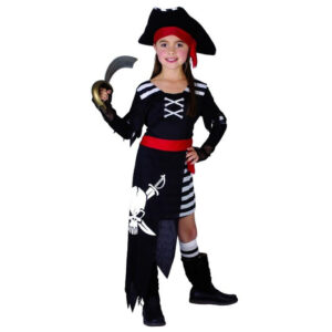Pirate Pirate Girl, flickdräkt 110/120 cm