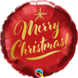 Christmas Merry Christmas, folieballong 46 cm