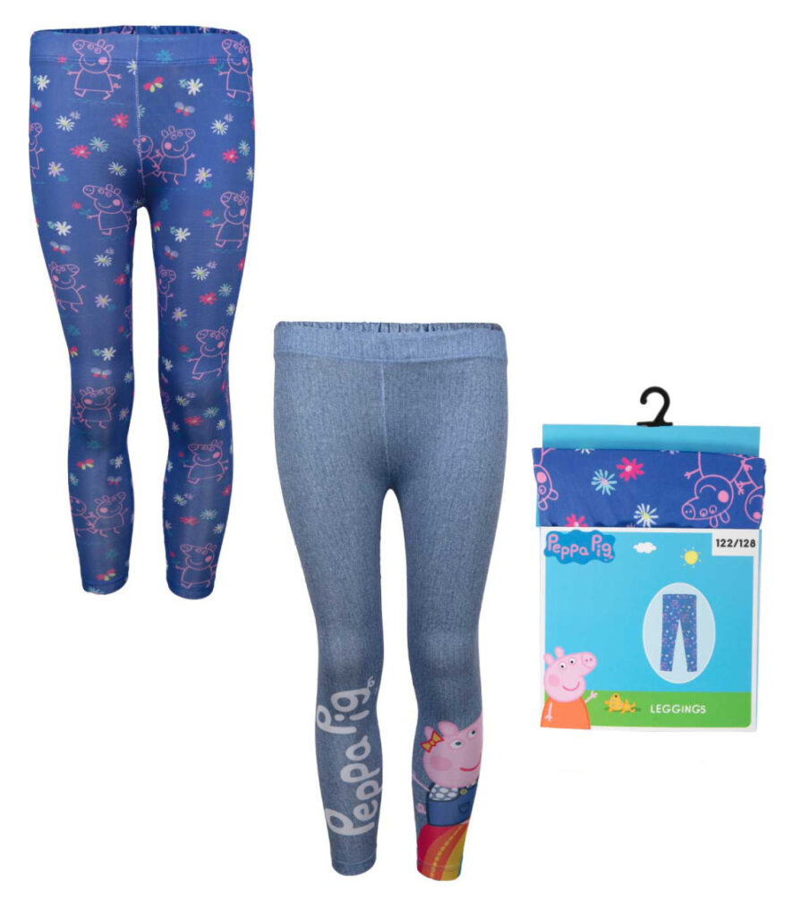 Greta Gris Flower barnleggings 92-128 cm