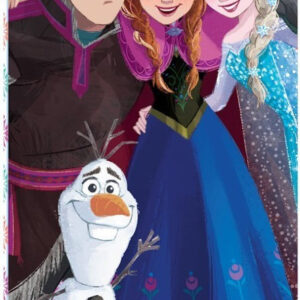 Disney Frozen Friends badhandduk, strandhandduk 70x140 cm (Fast Dry)