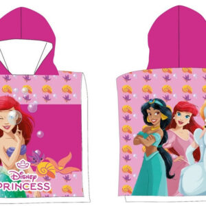 Disney Princess Royal Sparkle strandhandduk poncho 50x100 cm (Fast Dry)