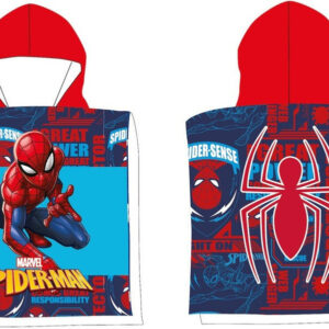 Spindelmannen Spider Sense strandhandduk poncho 50x100 cm