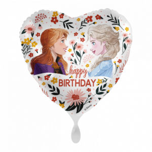 Disney Frozen blommig grattiskula folieballong 43 cm