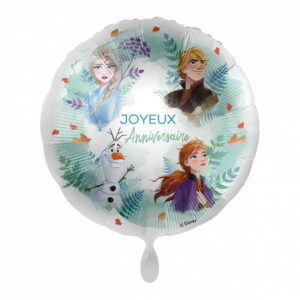 Disney Frozen Squad Joyeux Anniversaire folieballong 43 cm