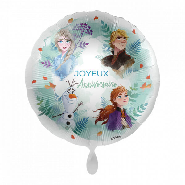 Disney Frozen Squad Joyeux Anniversaire folieballong 43 cm