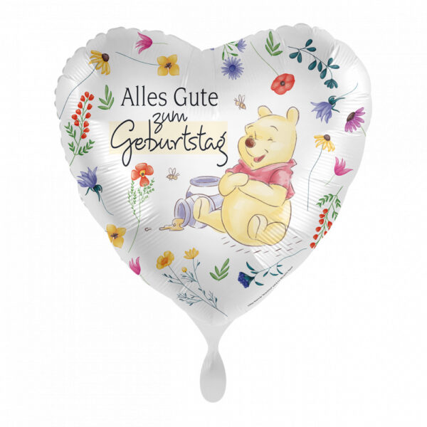 Disney Winnie the Pooh rolig födelsedagsfolieballong 43 cm