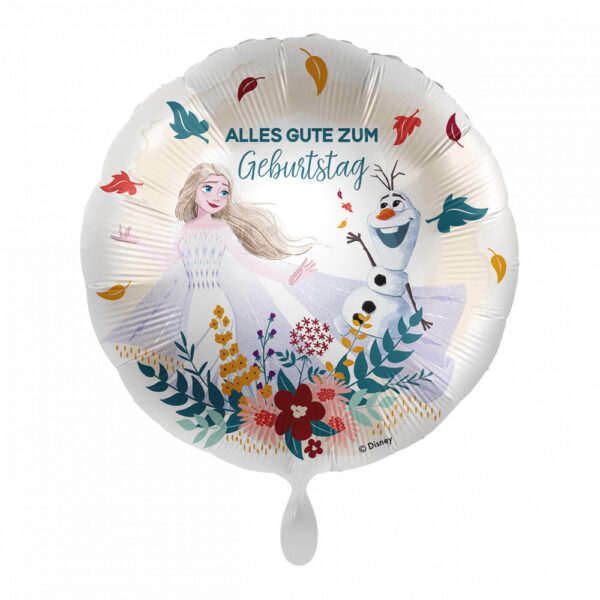 Disney Frozen Elsa, Olaf födelsedagsfolieballong 43 cm