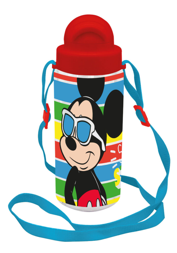 Disney Mickey Sun plastflaska med krok 500 ml