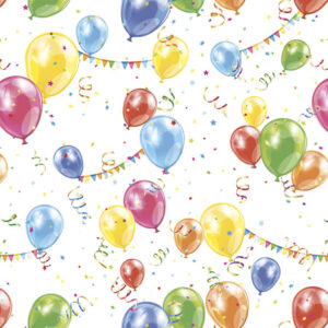 Flower Garlands 20-pack ballongdekorerade servetter 33x33 cm