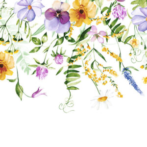 Flower Spring Garland servetter 20 st 33x33 cm