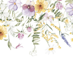 Flower Spring Garland servetter 20-pack 25x25 cm