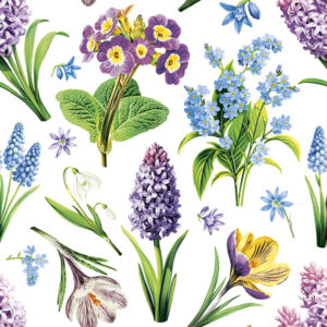 Flower Garden servetter 20-pack 33x33 cm