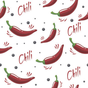 Food Red Hot Chilli servetter 20 st 33x33 cm