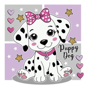 Animals Charming Puppy Servetter 20 st 33x33 cm