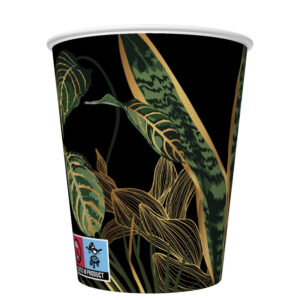 Colour Exotic Leaf pappersmugg 8-pack 250 ml
