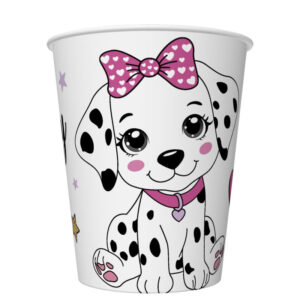 Animals Charming Puppy pappersmuggar, 8 st, 250 ml