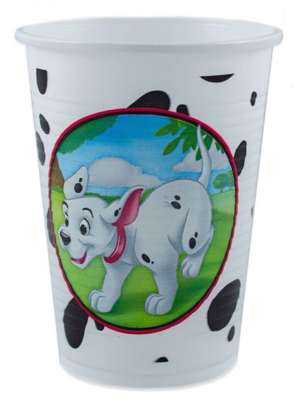 Disney 101 Dalmatiner Set med 8 muggar 200 ml