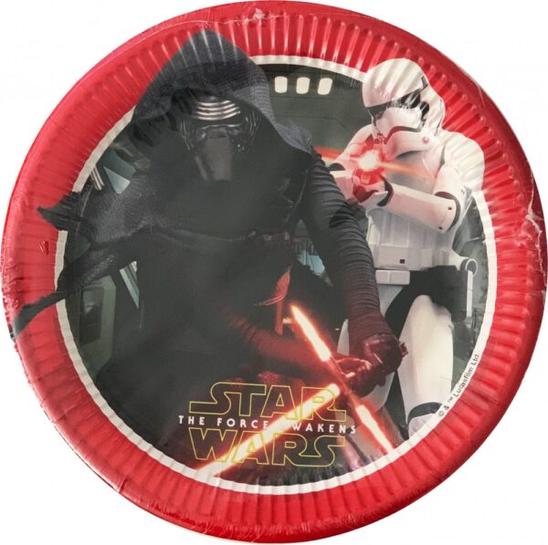 Star Wars Justice papperstallrikar 8-pack 23 cm