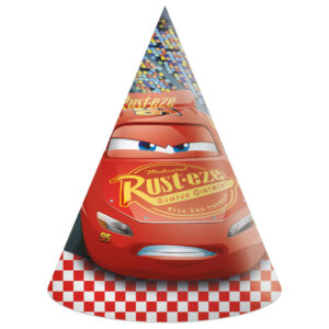 Disney Cars Arena Race Partyhatt, 6 st