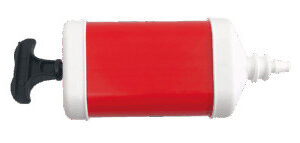 Party Red, röd ballongpump