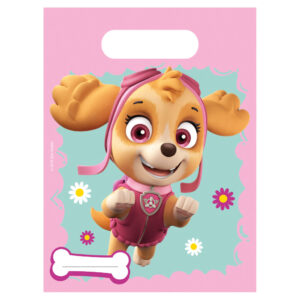 Paw Patrol Skye och Everest presentpåsar, 6-pack
