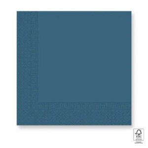 Colour enfärgad blå servett 20 st 33x33 cm FSC