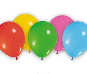 Färgade metallic pastellballonger, 30-pack