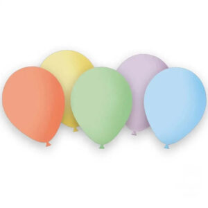 Colour Pastel Party Pastellballonger, 12 stycken