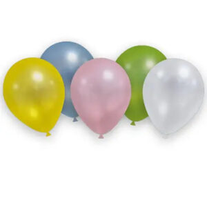 Färgade pastellballonger, 8 st