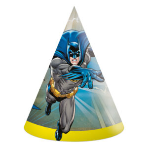 Batman Rogue Rage partyhatt, shako 6 st FSC